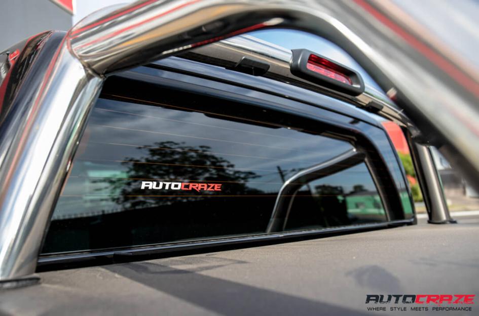FORD RANGER BATTLE AXE GLOSS BLACK MILLED ACCENTS